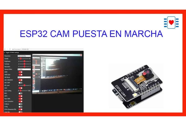 ESP32CAM puesta en marcha