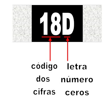 Resistencia smd 18D