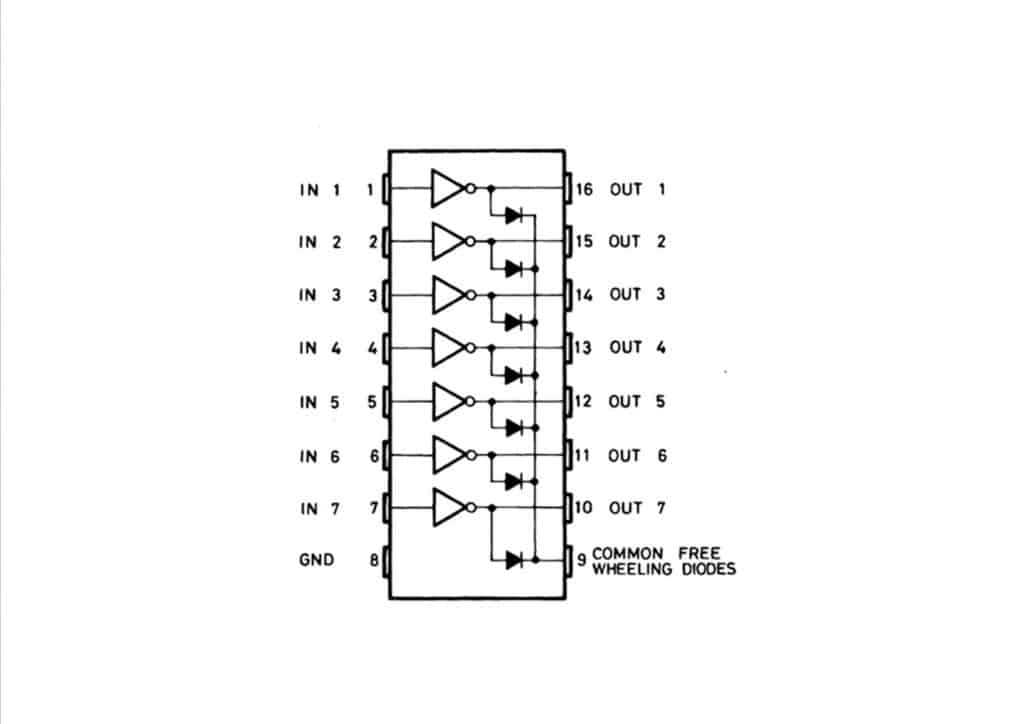 Circuito integrado ULN2003