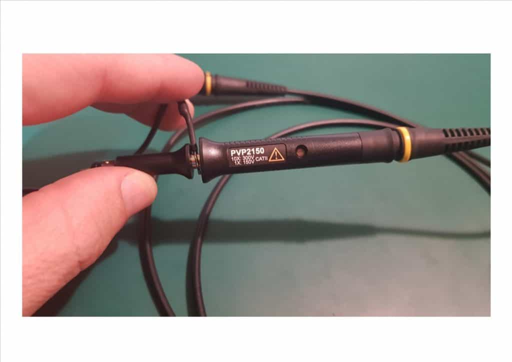 Tornillo de calibración de la sonda