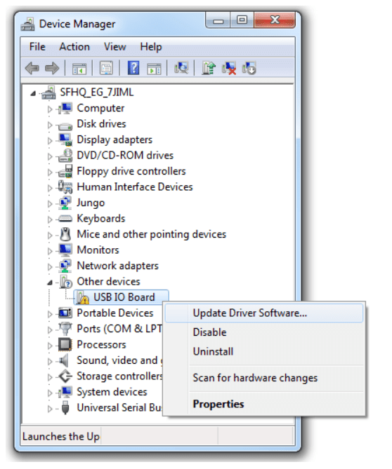 Administrador de dispositivos
