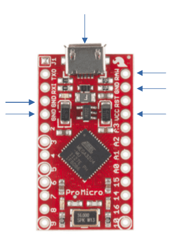 Alimentación Pro Micro