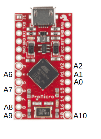 Entradas analógicas pro Micro