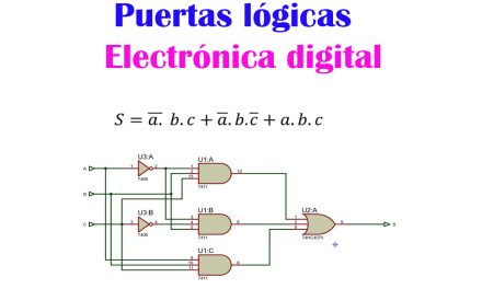 Puertas lógicas, electrónica digital